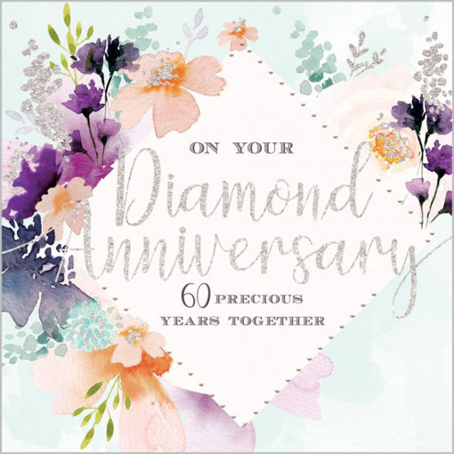 Picture of DIAMOND ANNIVERSARY CARD